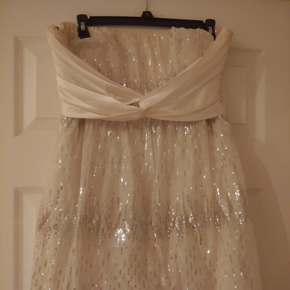 Love Tease strapless special occasion dress